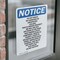 Signmission Do Not Knock No Uninvited Or Unexpected, 3.5 in W x Rectangle, Vinyl Decal OS-2PACK-NS-D-35-V-11287 - alternate 3